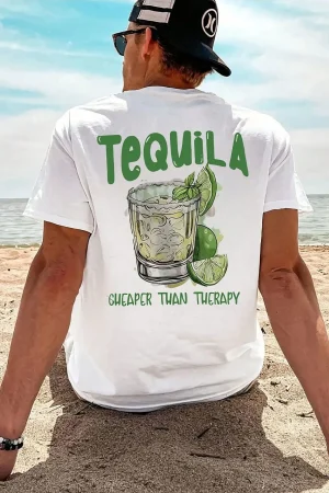 Men's Fashionable Printed Loose Short Sleeve T-Shirt Exquisite Design Essential for Summer Easy To Match Showcase Your Style